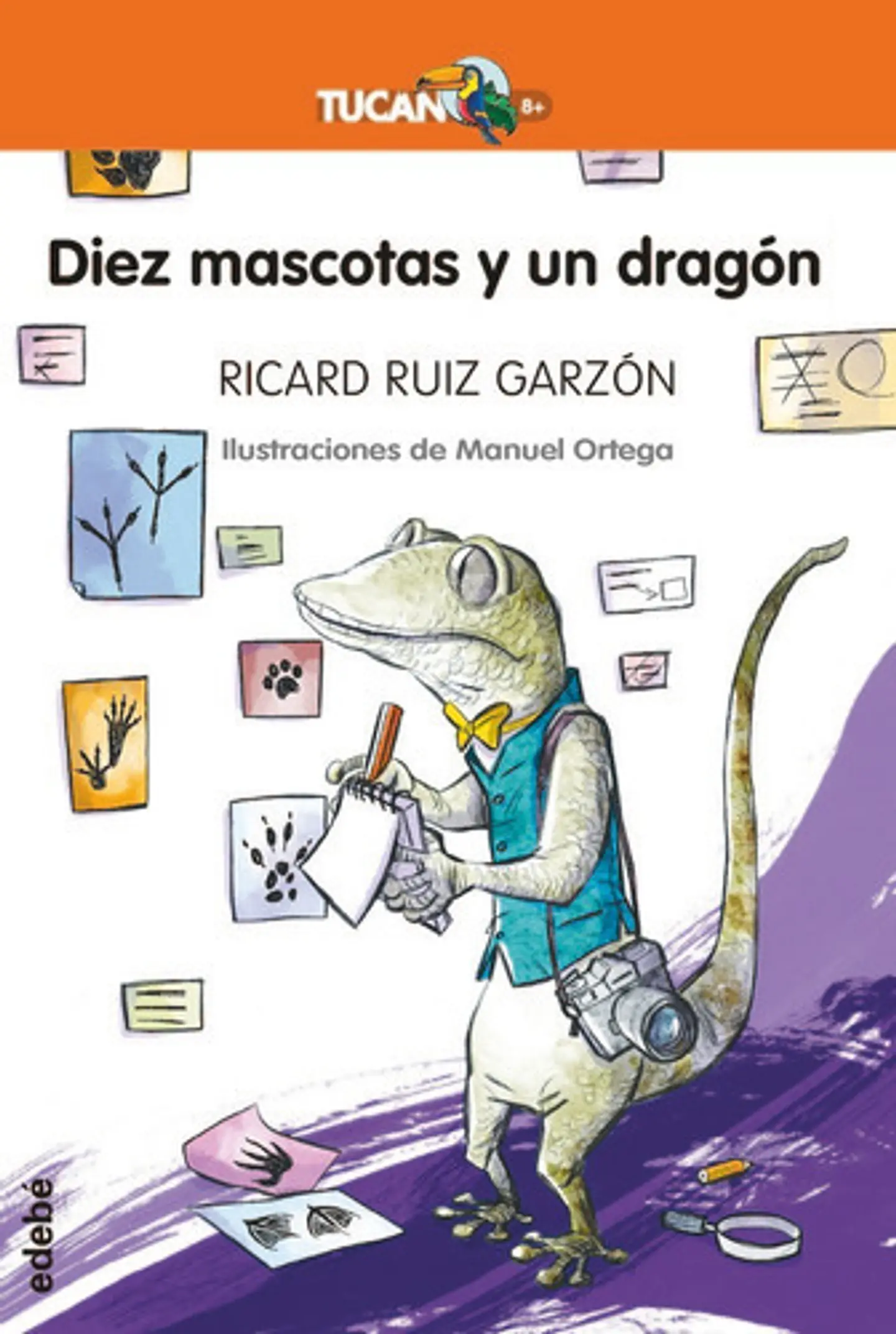 Libro Diez Mascotas Y Un Dragãân, De Ruiz Garzón, Ricard. Editorial Edebé, Tapa Blanda 1