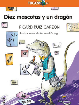 Libro Diez Mascotas Y Un Dragãân, De Ruiz Garzón, Ricard. Editorial Edebé, Tapa Blanda