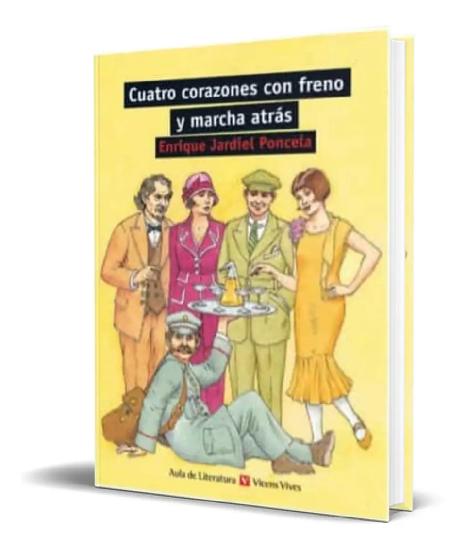 Cuatro Corazones Con Freno Y Marcha Atras, De Enrique Jardiel Poncela. Editorial Vicens-vives, Tapa Blanda En Español, 2014 1