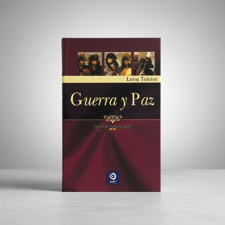Guerra Y Paz - León Tolstoi, Edimat, Tapa Dura 1