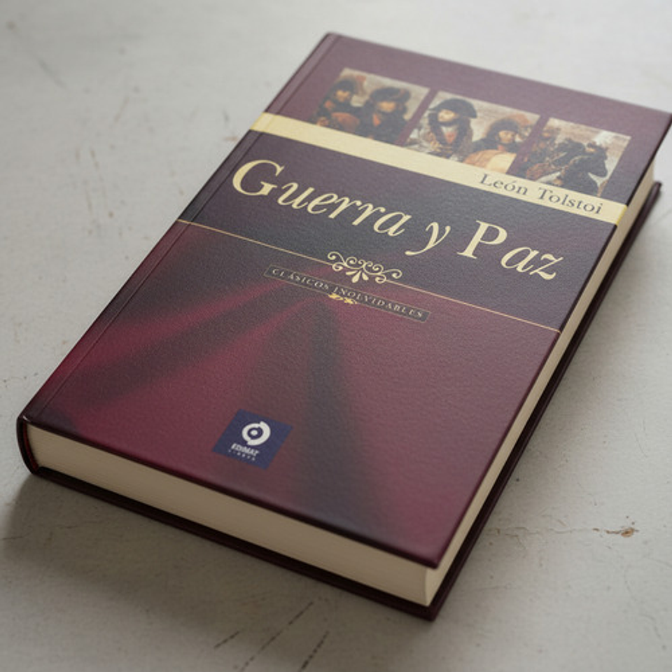Guerra Y Paz - León Tolstoi, Edimat, Tapa Dura 4