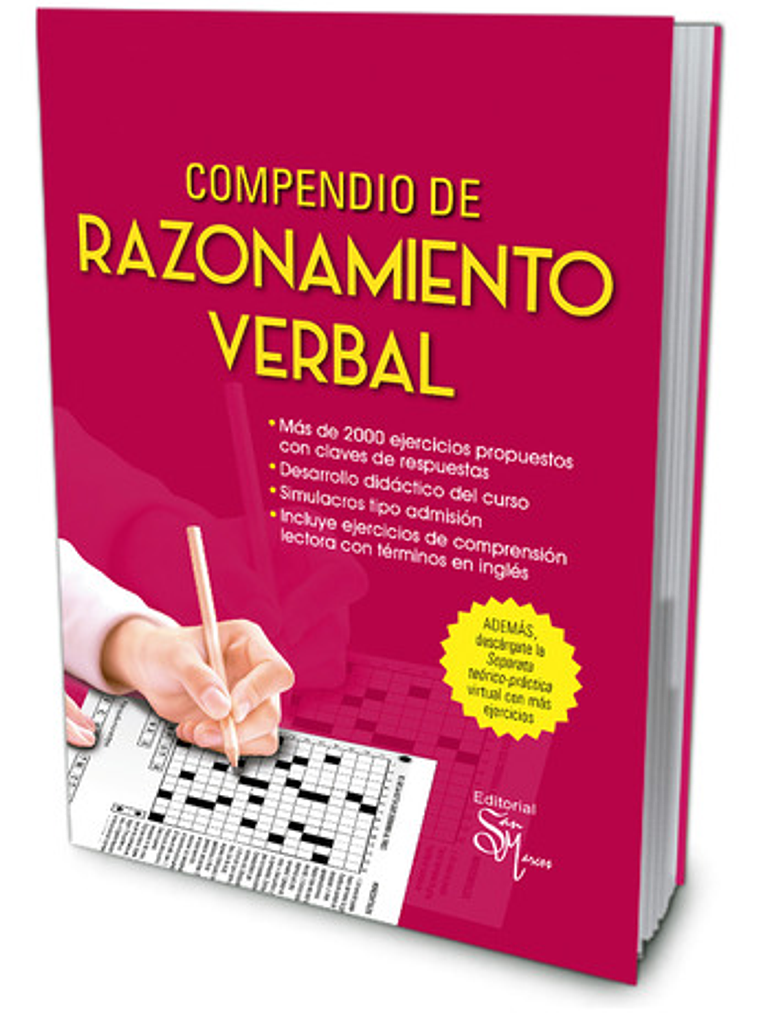 Compendio De Razonamiento Verbal - Sm, San Marcos, Blanda 1