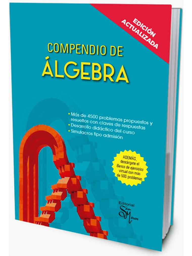 Compendio De Álgebra - Sm, San Marcos, Blanda 1