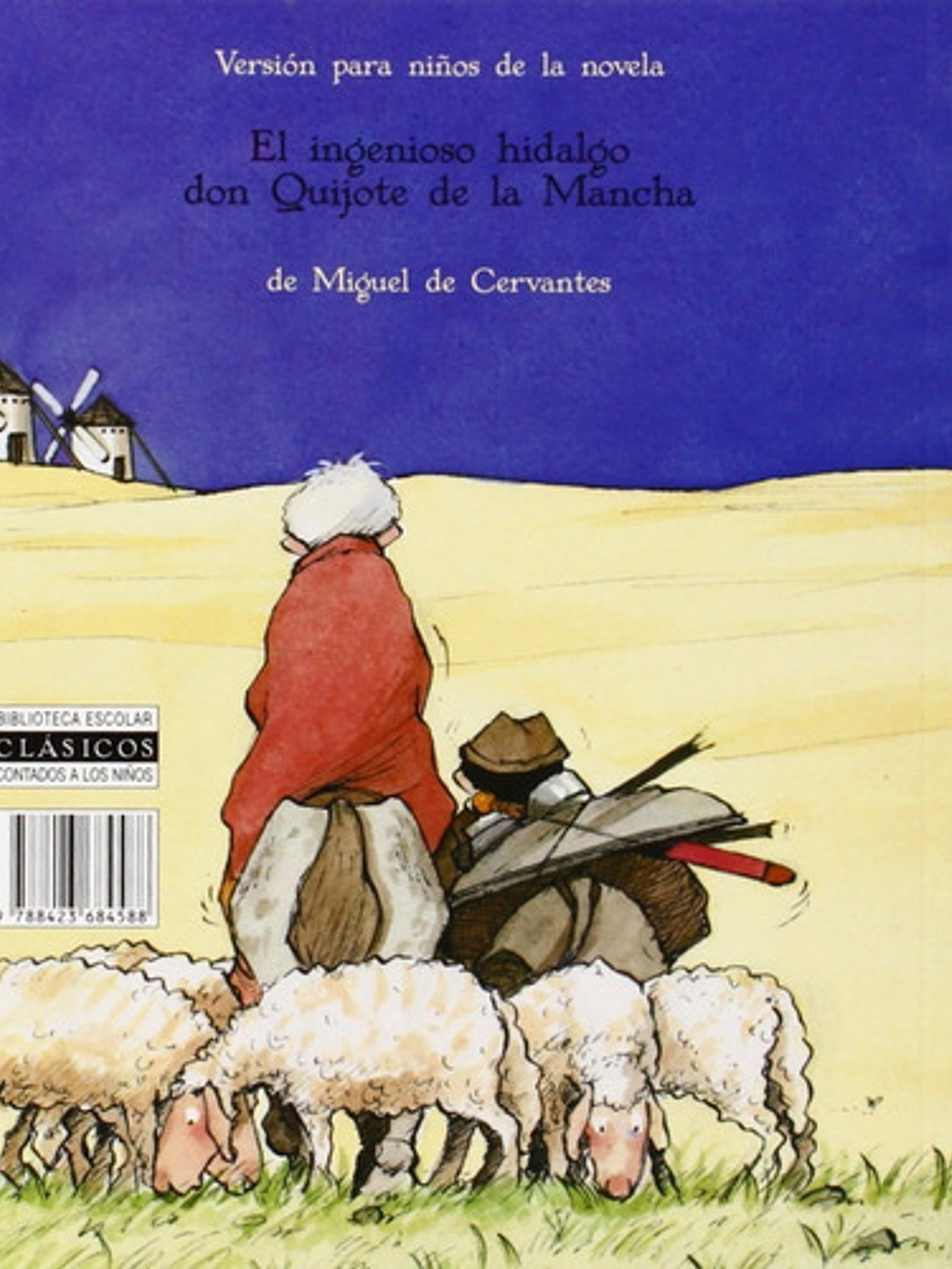 El Quijote Contado A Los Niños, De Rosa Navarro Durán. Editorial Edebé En Español 2