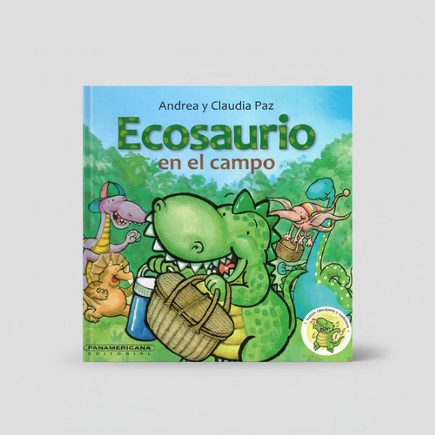 Libro Ecosaurio En El Campo, De Andrea Paz, claudia Paz. Editorial Panamericana, Tapa Dura (2020) 1