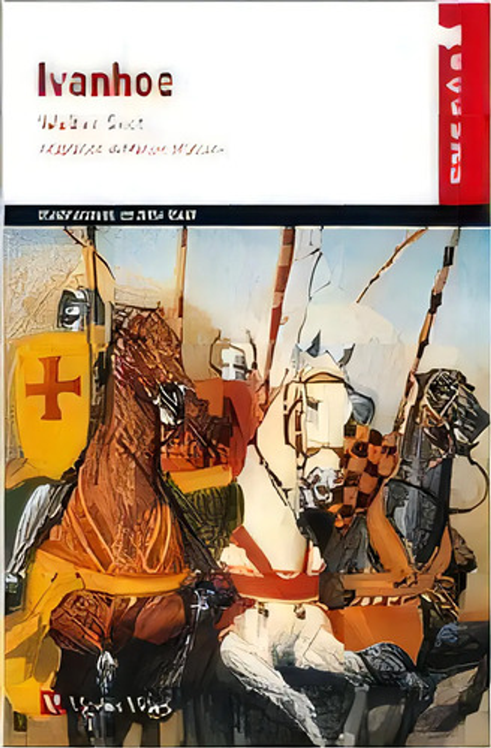 Libro Ivanhoe Cucaãâ»a Walter Scott Tapa Blanda Español Editorial Vicens Vives 1