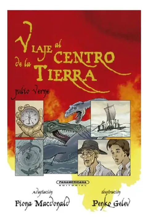 Viaje Al Centro De La Tierra - Julio Verne, Panamericana