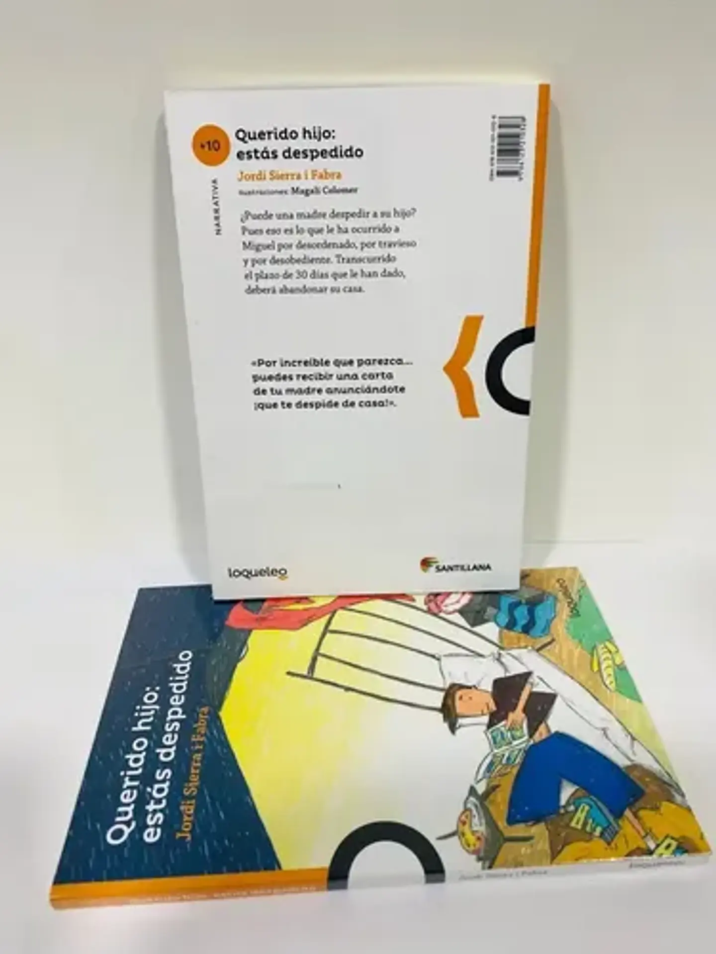 Libro Querido Hijo: Estás Despedido, De Jordi Sierra Fabra. Editorial Santillana Loqueleo, Tapa Blanda 3