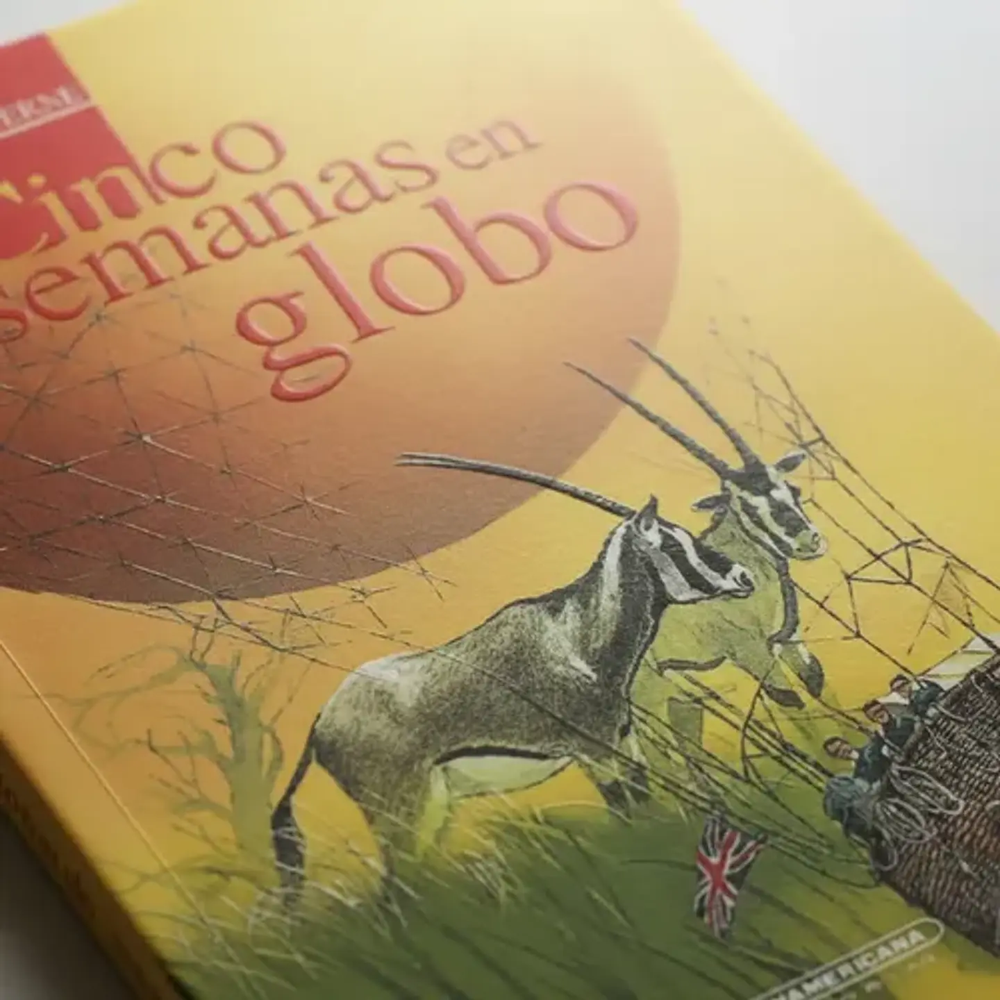 Cinco Semanas En Globo - Julio Verne, Panamericana 2