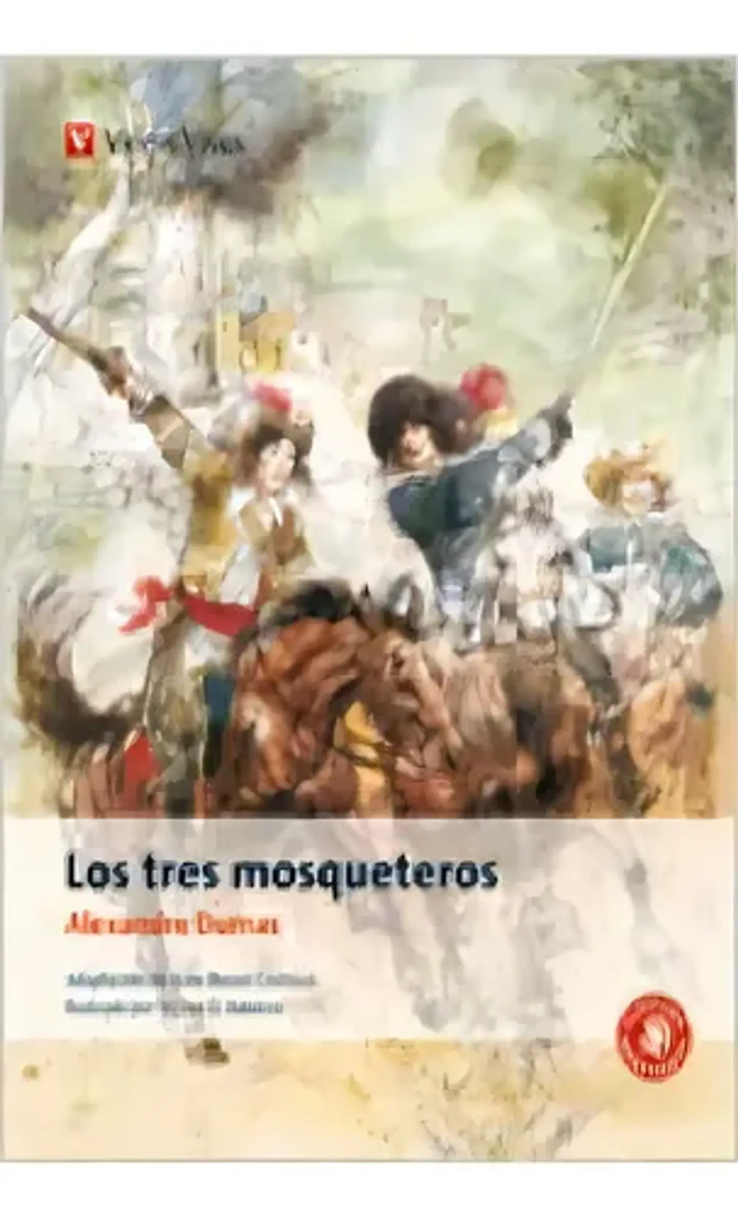 Los Tres Mosqueteros N/c. BRAVO CASTILLO, JUAN. Español. Editorial Vicens Vives. No 1