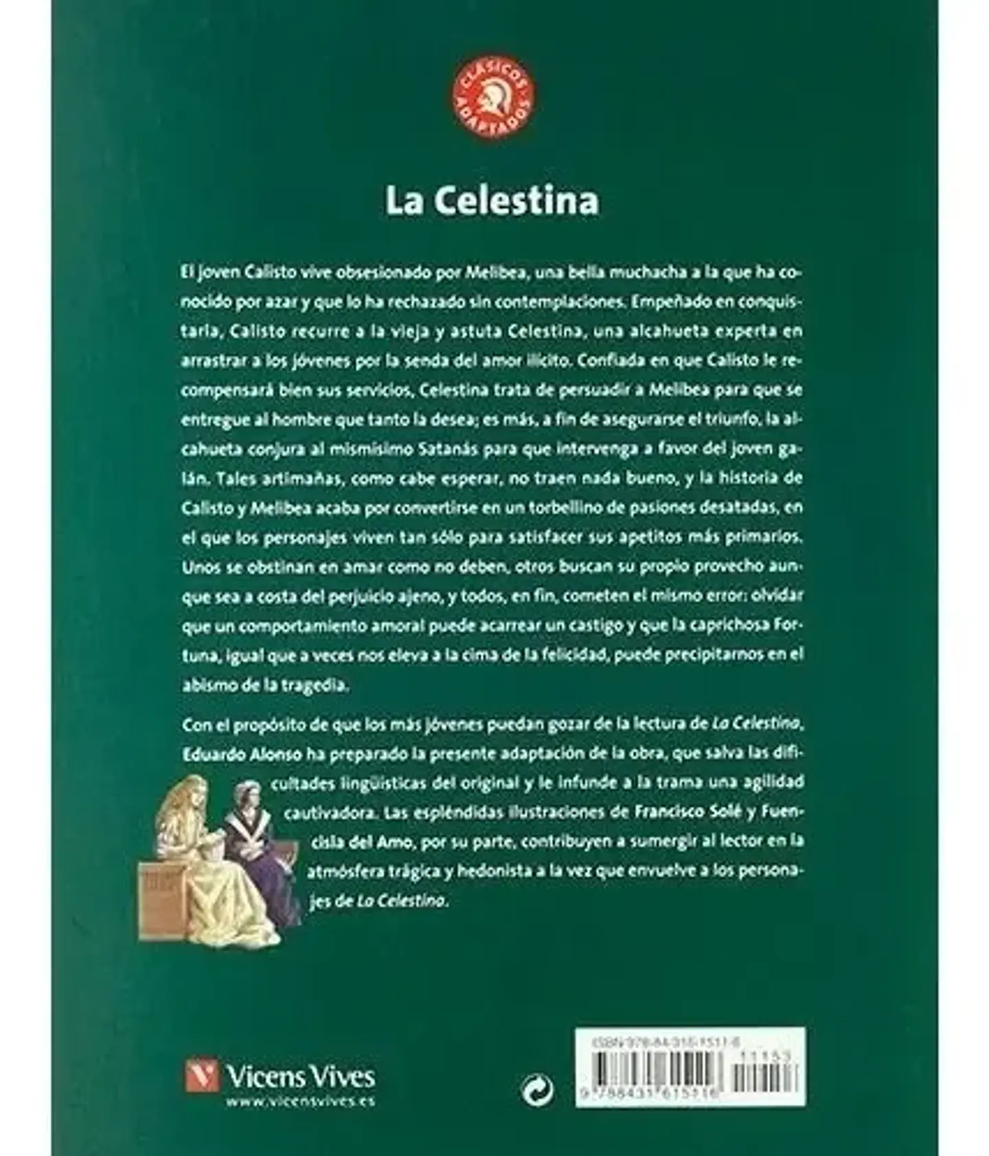 La Celestina. Fernando De Rojas. Español. VICENS VIVES 1