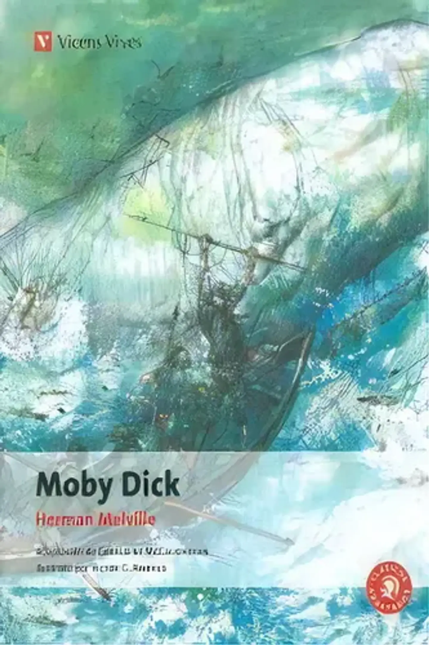 Moby Dick N/e. Mccaughrean, Geraldine. Español. Editorial Vicens Vives 1