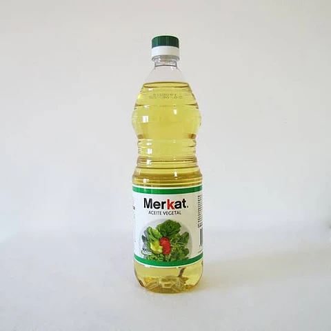 Aceite Vegetal Merkat 900ml 12 unidades la caja 