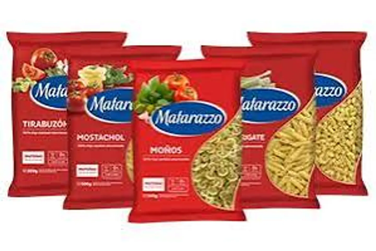 Fideos Matarazzo 400grs 20 unidades la manga ( hasta 2 variedades a elección por manga) 1