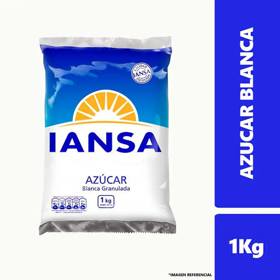 Azúcar iansa 1 kilo 10 unidades la manga  1