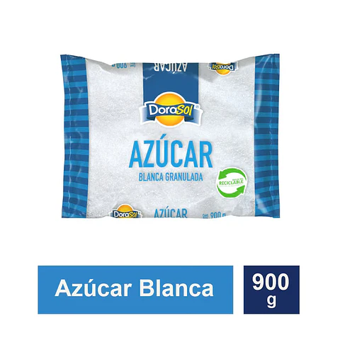 Azúcar Dorasol 900grs 10 unidades la manga 