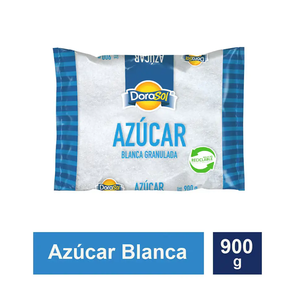 Azúcar Dorasol 900grs 10 unidades la manga  1