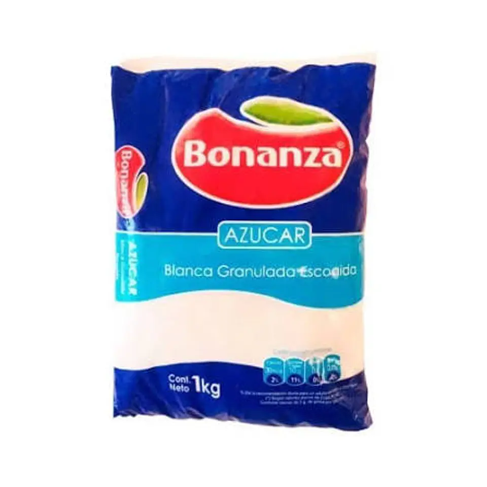 Azúcar Bonanza 1 kilo 10 unidades la manga  1