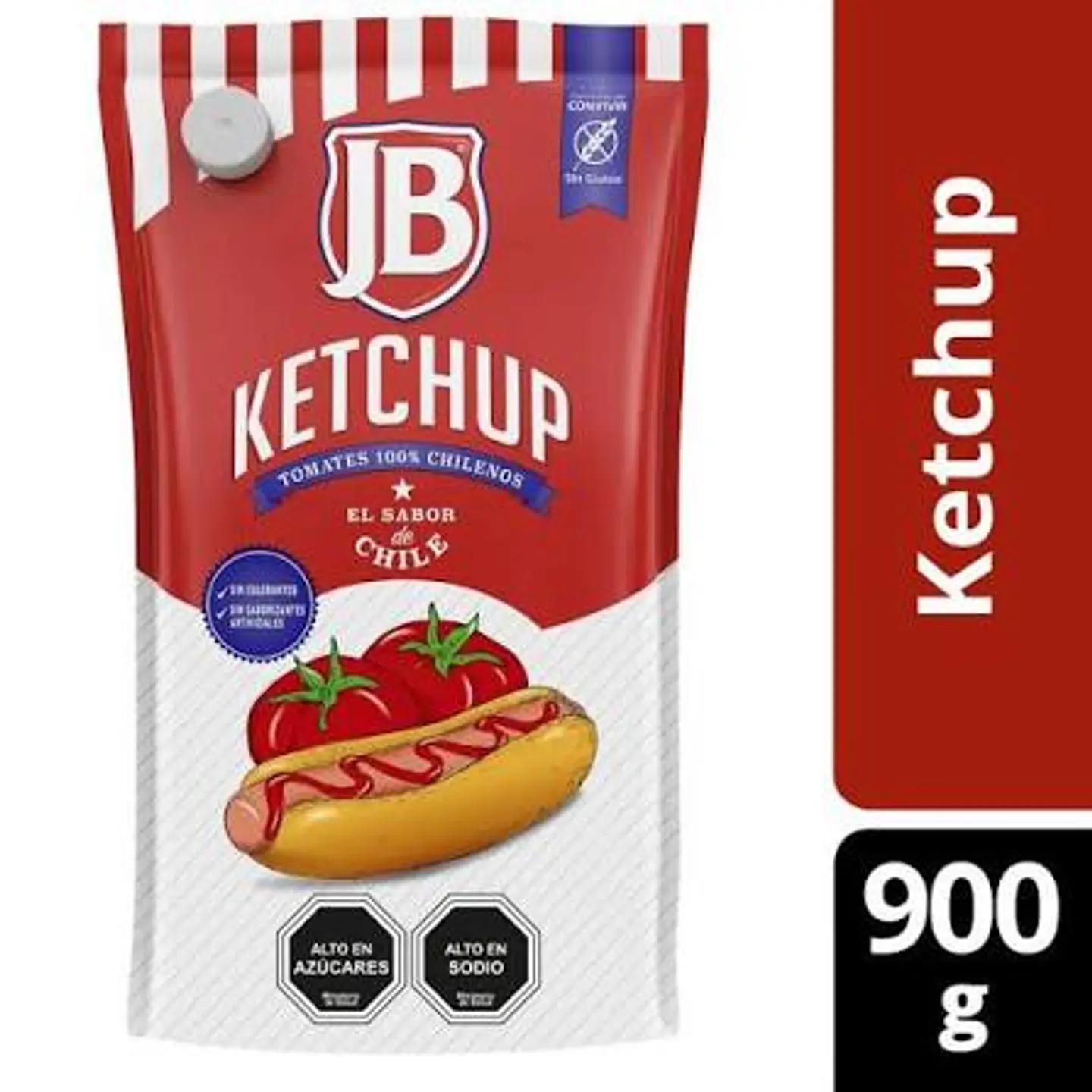 Ketchup JB 900grs 12 unidades la caja  1