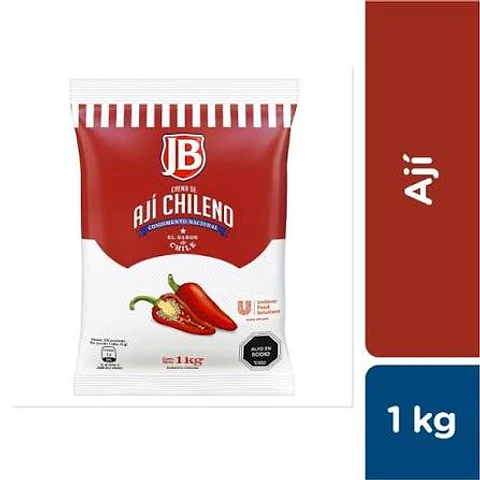 Aji Chileno J 1 kilo 12 unidades la caja 