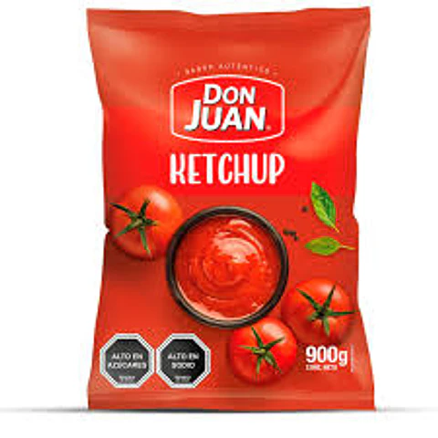 Ketchup Don Juan 900grs 12 unidades la caja 
