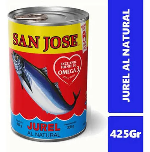 Jurel San José 425grs 24 unidades la caja 