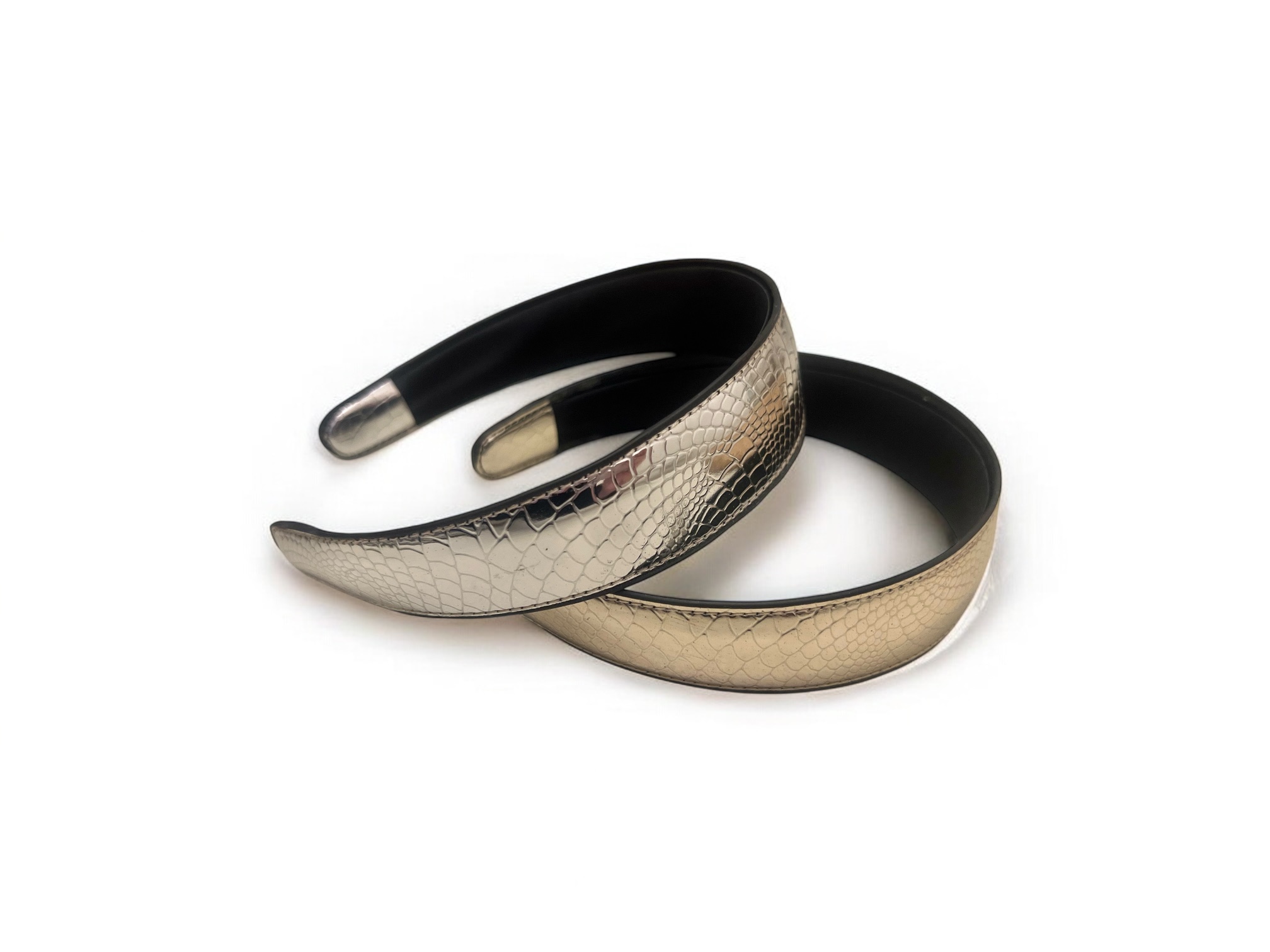 CINTILLO CROCO METAL
