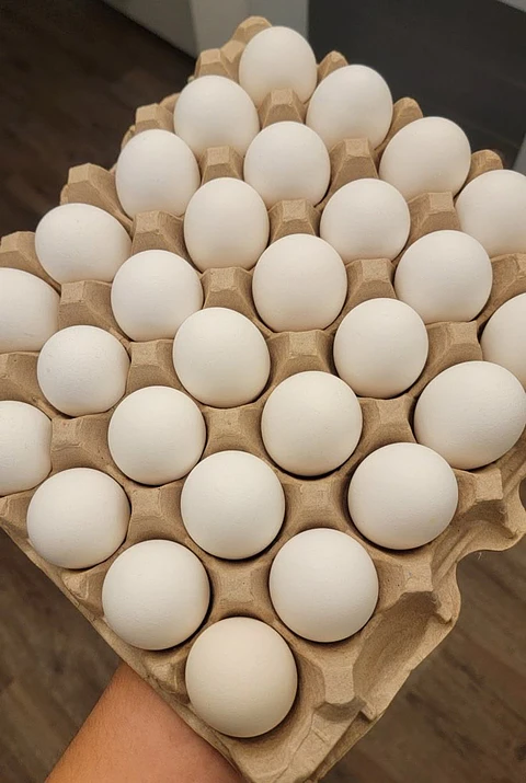 Huevo Super Blanco (68 a 73,9 g) Bandeja 30 unidades
