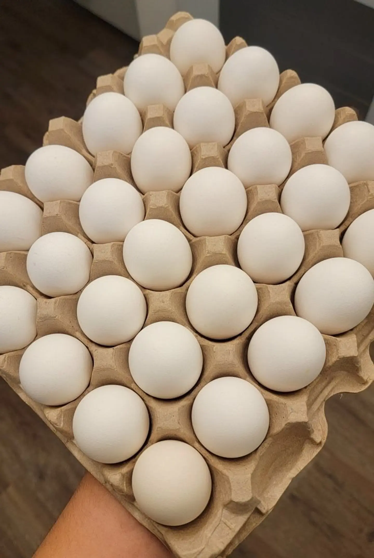Huevo Super Blanco (68 a 73,9 g) Bandeja 30 unidades 1