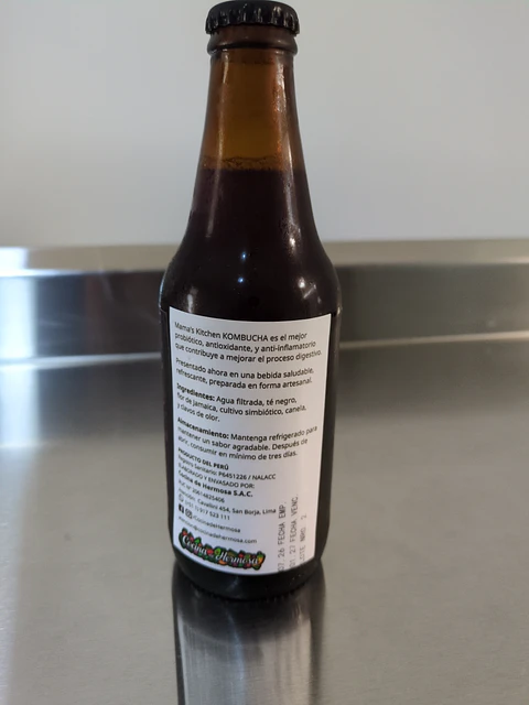 Kombucha Sabor de Flor de Jamaica