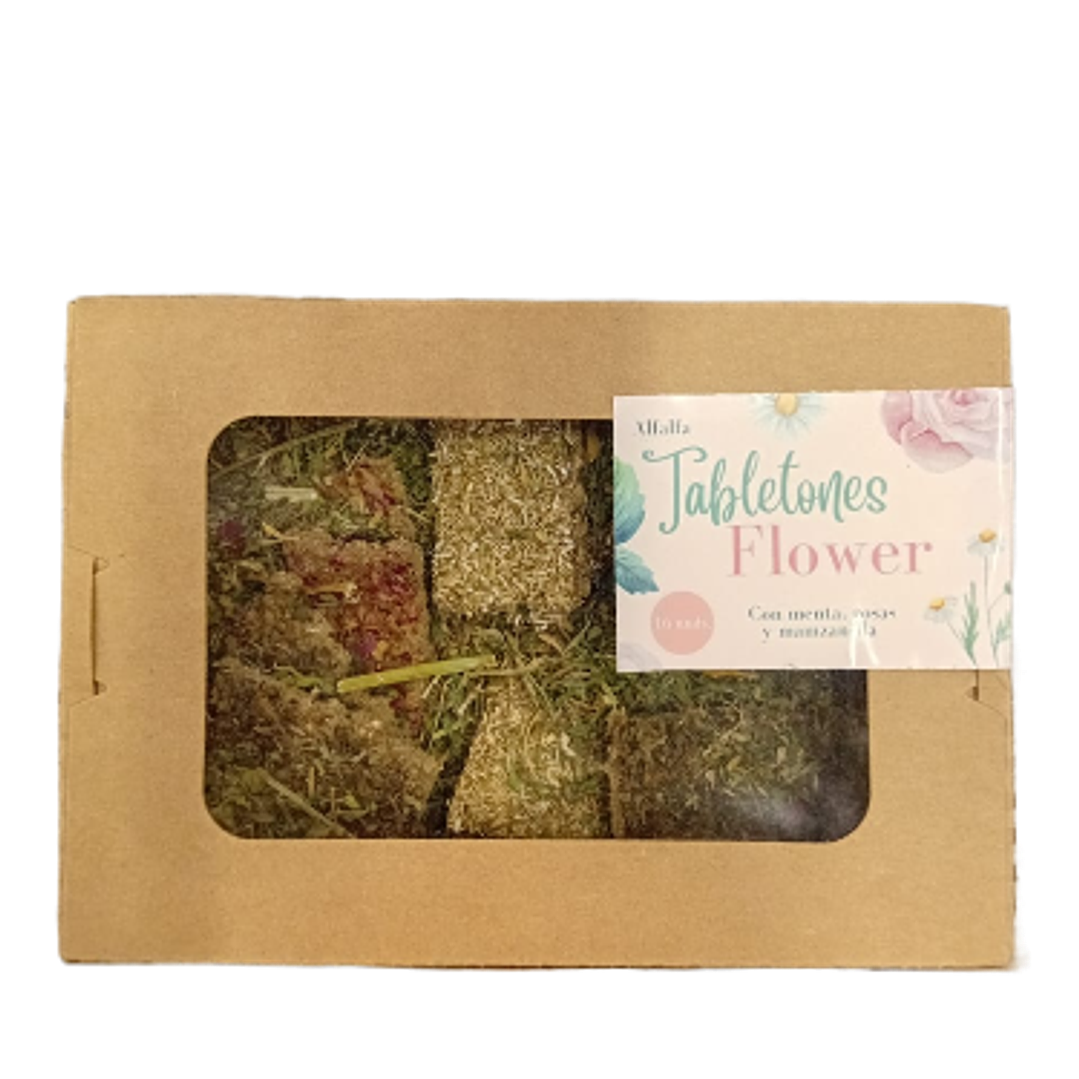 LA GRANJITA DE CONEJINO TABLETONES FLOWER 16un 1