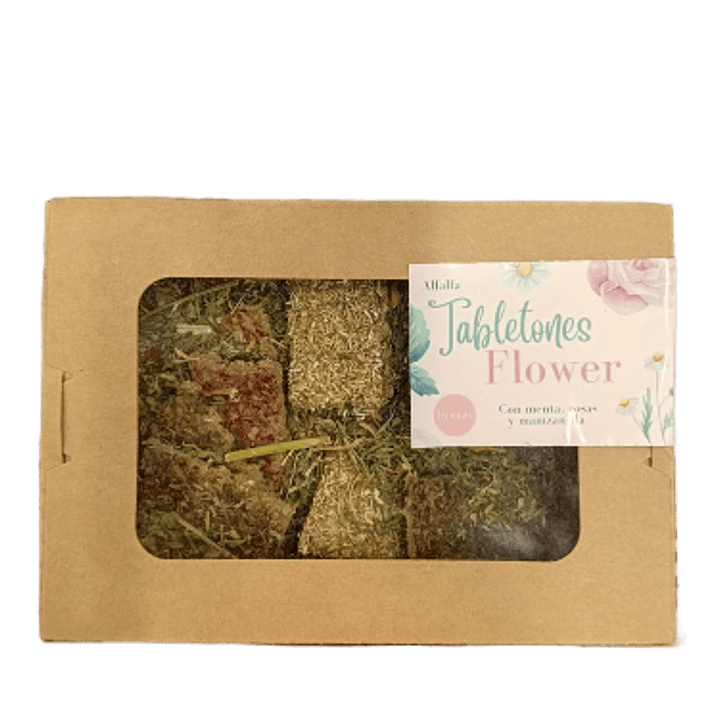 LA GRANJITA DE CONEJINO TABLETONES FLOWER 16un 1