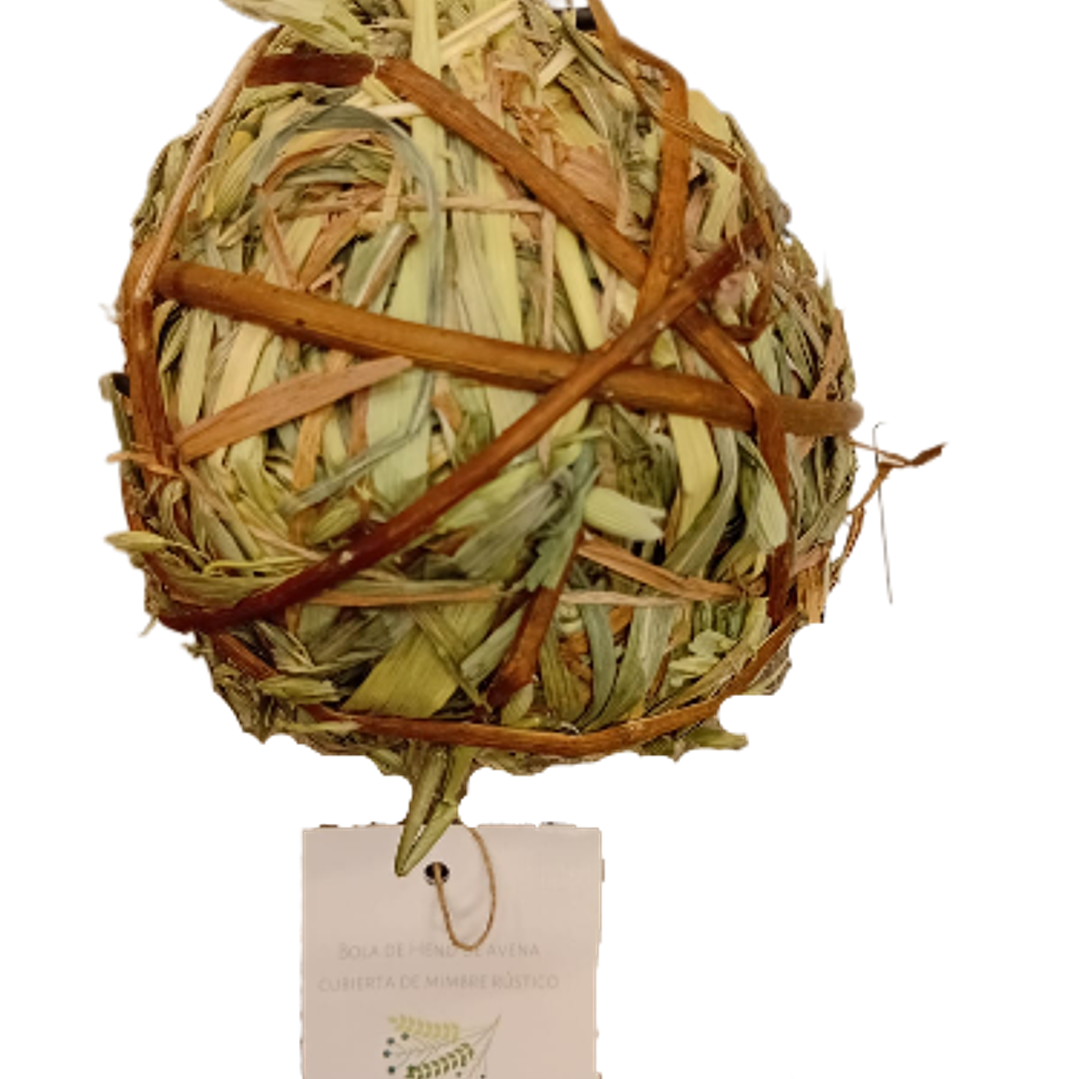 LA GRANJITA DE CONEJINO BOLA DE AVENA CON MIMBRE 1