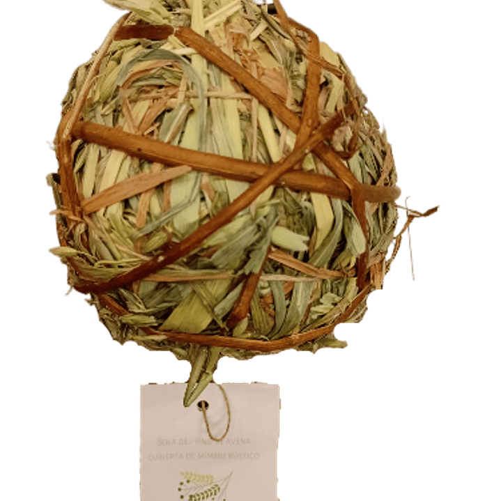 LA GRANJITA DE CONEJINO BOLA DE AVENA CON MIMBRE 1