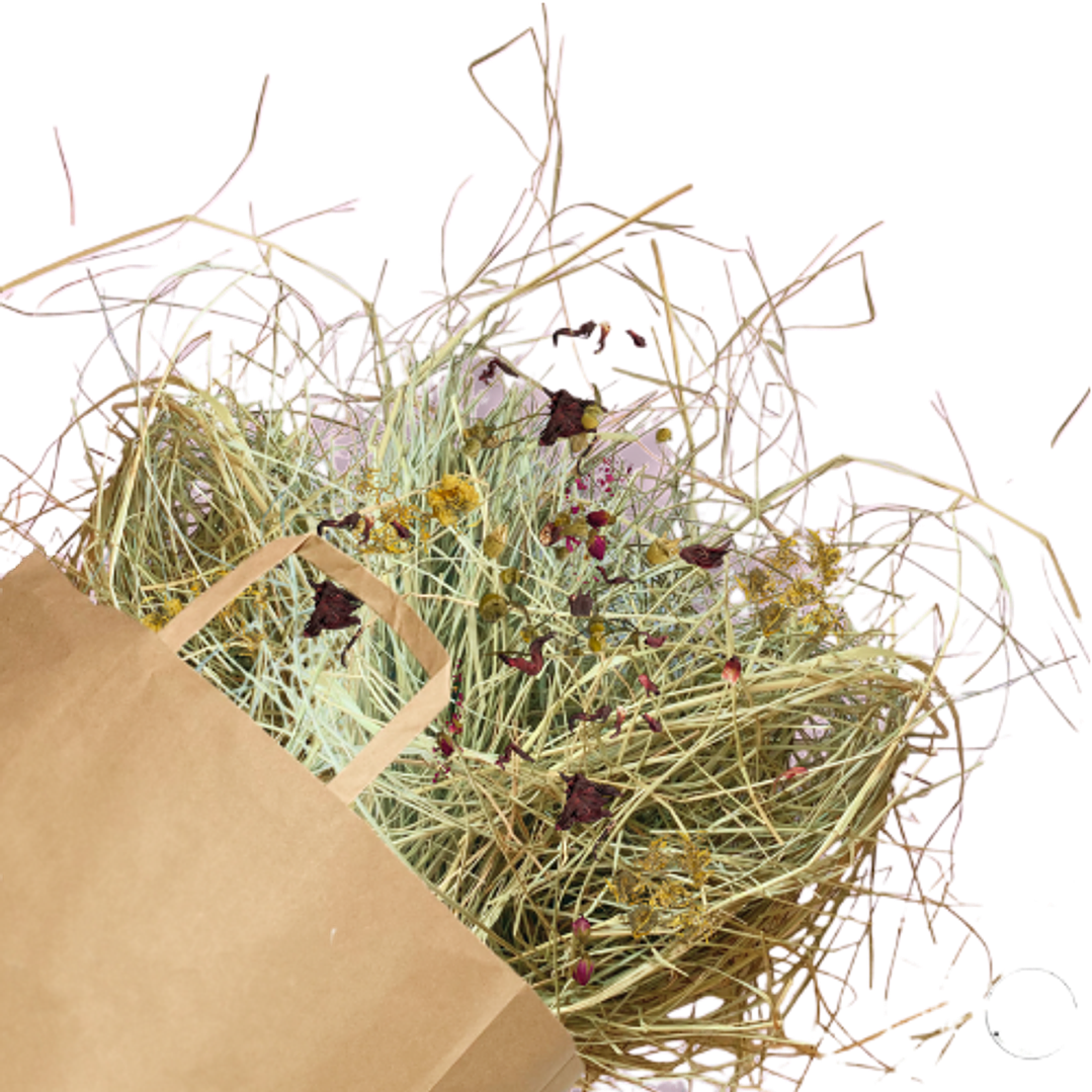 LA GRANJITA DE CONEJINO HENO PREMIUM BALLICA CON FLORES 1Kg 1