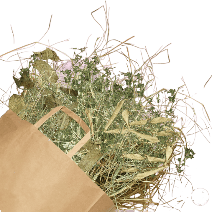 LA GRANJITA DE CONEJINO HENO PREMIUM BALLICA CON HOJAS 1Kg 1