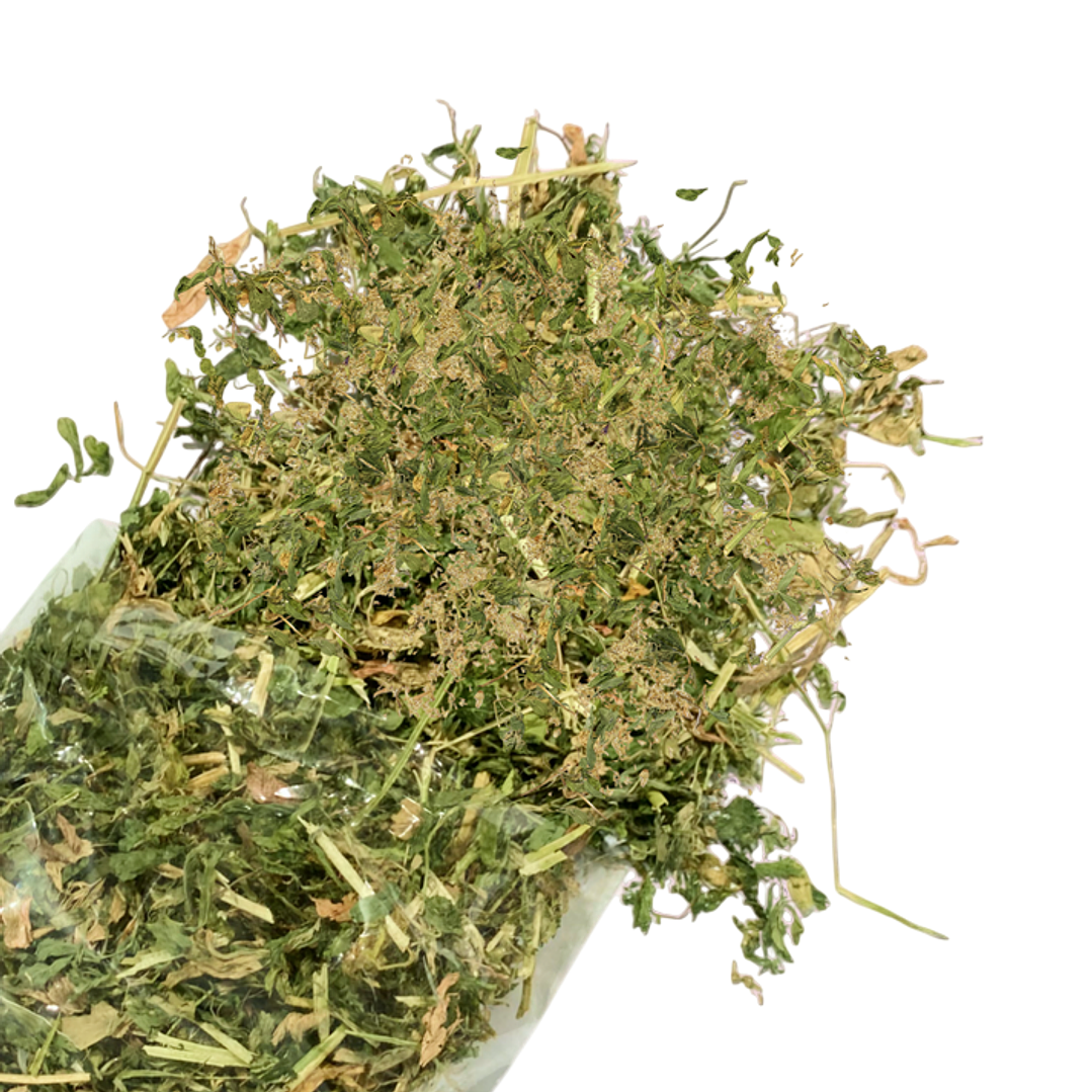 LA GRANJITA DE CONEJINO HOJITAS DE ALFALFA Y MANZANILLA 100gr 1