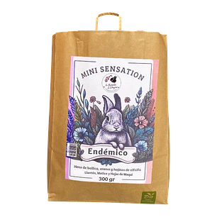LA GRANJITA DE CONEJINO MINI SENSATION ENDÉMICO 300gr