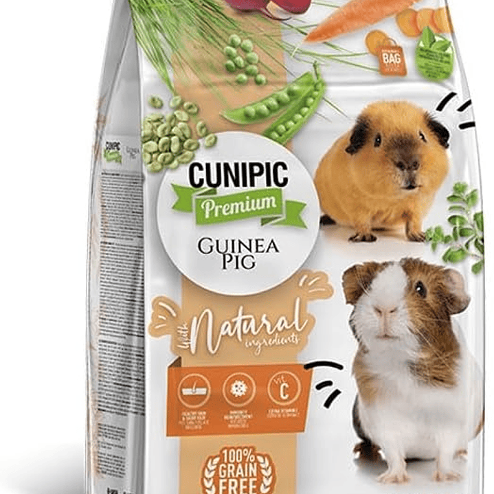 CUNIPIC PREMIUM ALIMENTO PARA COBAYA 2,5KG 1