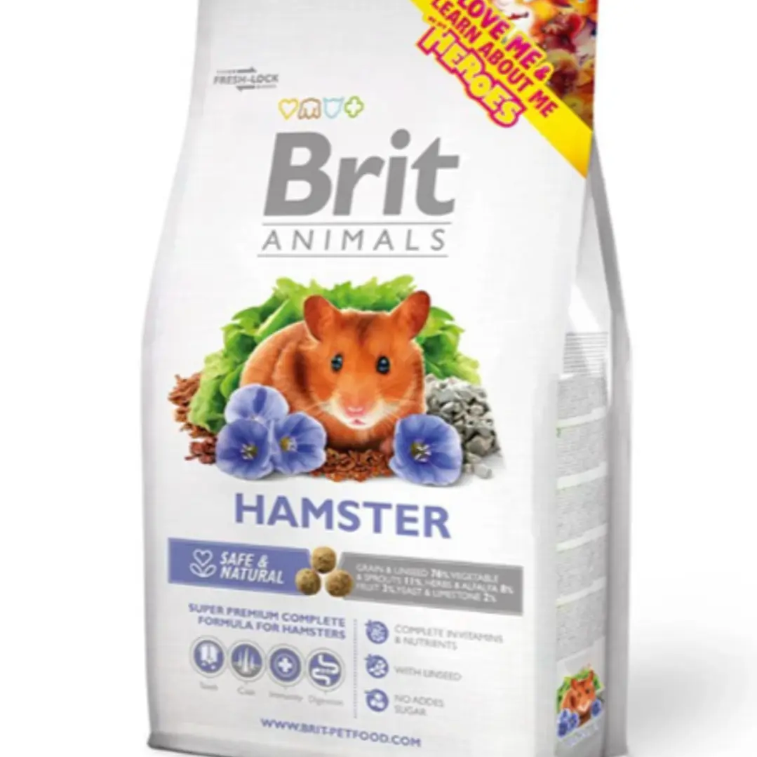 BRIT ANIMALS PELLET HAMSTER 300 GR 1