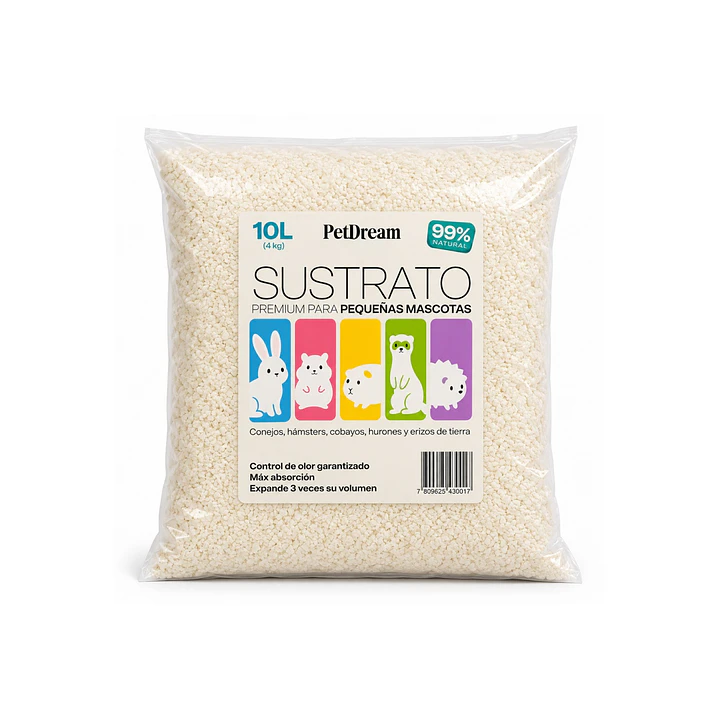 PET DREAM SOFT SUSTRATO DE PAPEL BLANCO 1,4 KG 1