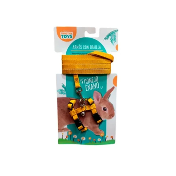 TIMOTHY TOYS ARNES CON CORREA PARA CONEJO ENANO 1