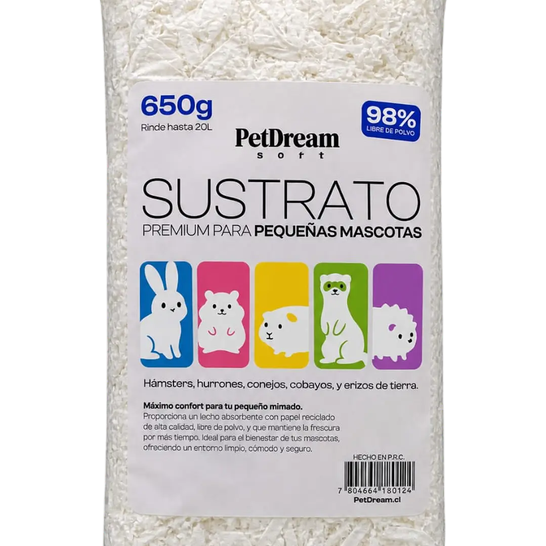 PET DREAM SOFT SUSTRATO DE PAPEL BLANCO 650gr 1