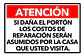 Adhesivo Señaletica 20x30 Trovicel 3 mm - Miniatura 4