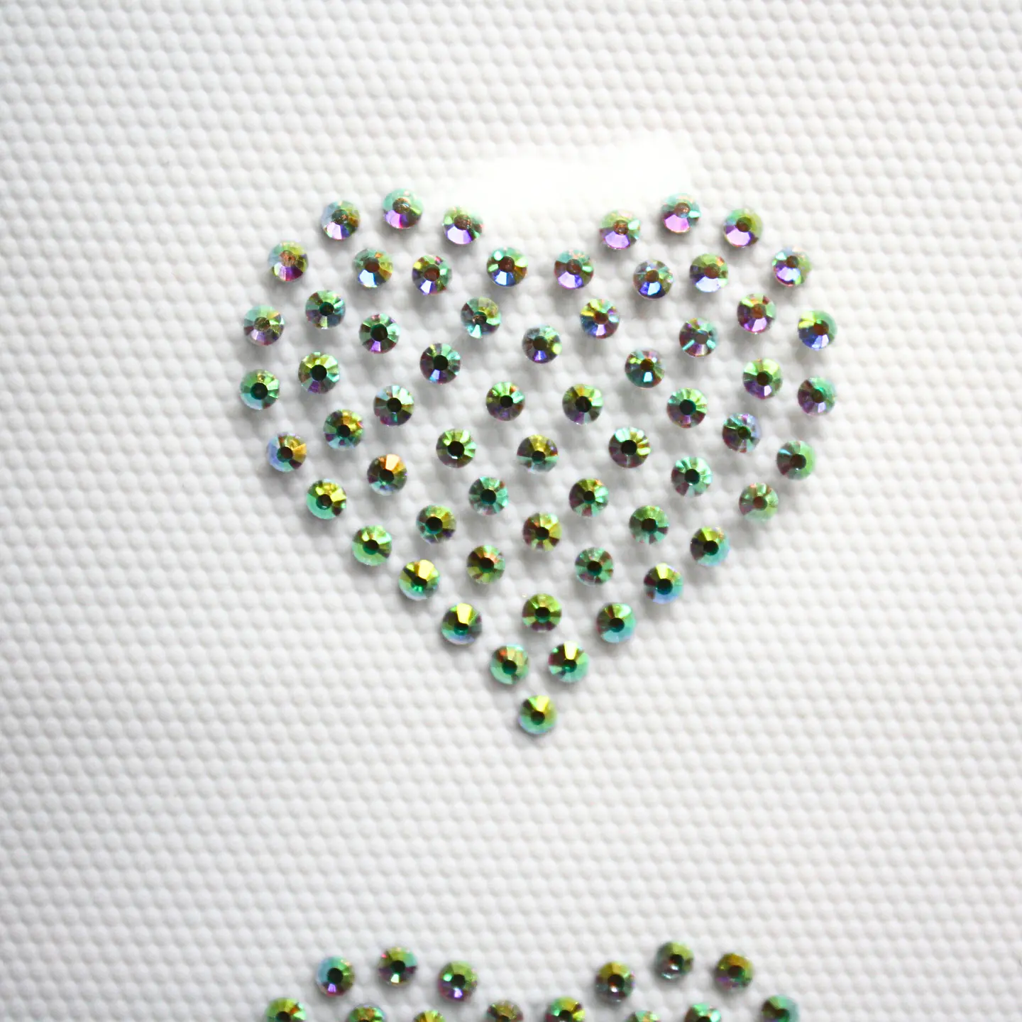 Lámina de Strass Hotfix Corazones 8 un. ss10 2