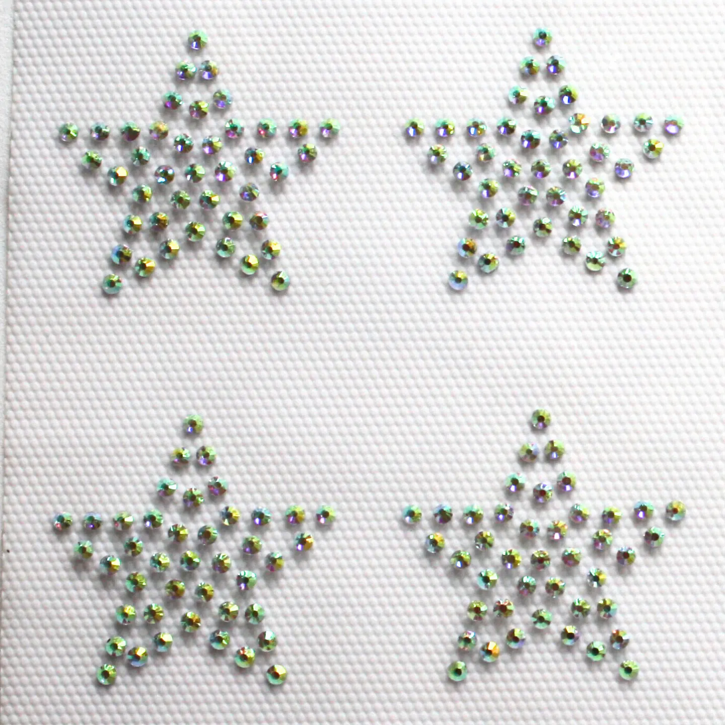 Lámina de Strass Hotfix Estrellas 10 un. ss10 2