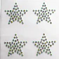 Lámina de Strass Hotfix Estrellas 10 un. ss10 - Miniatura 2