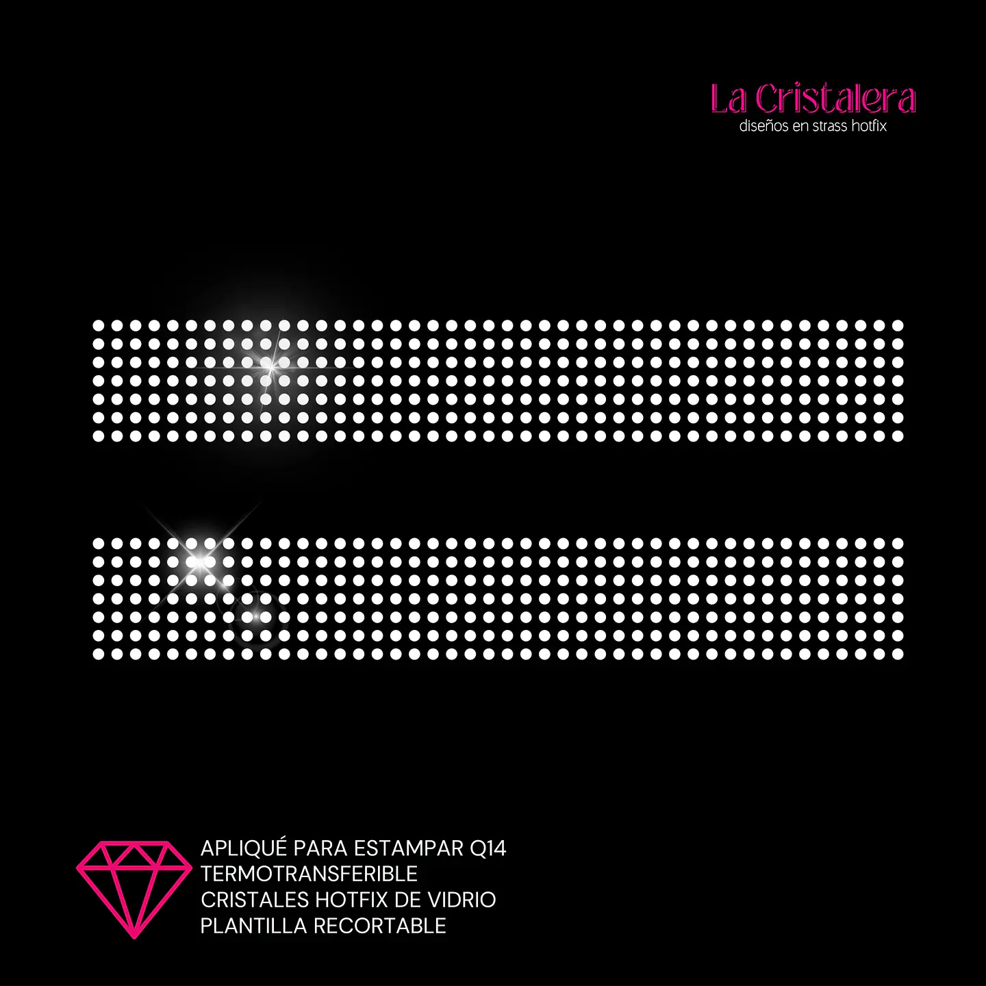 Lámina Tiras de Strass Hotfix ss10 3