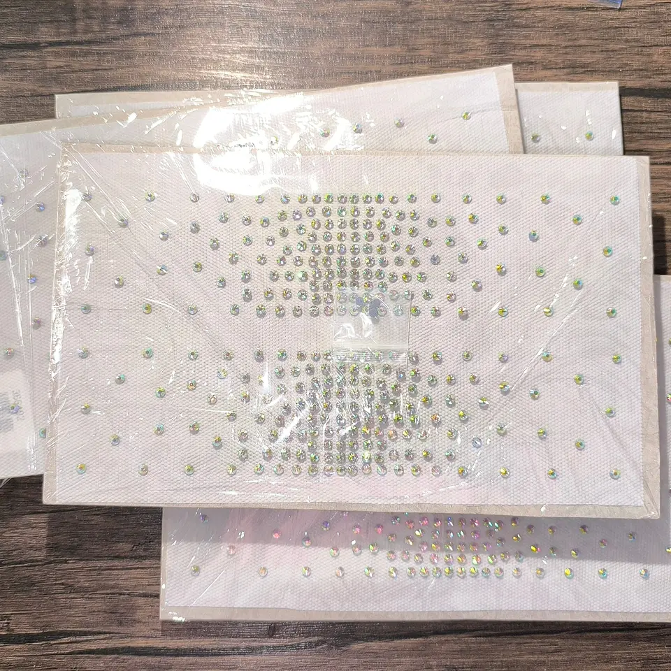 Lámina de Strass Hotfix Pretina Efecto Degradado ss16 6