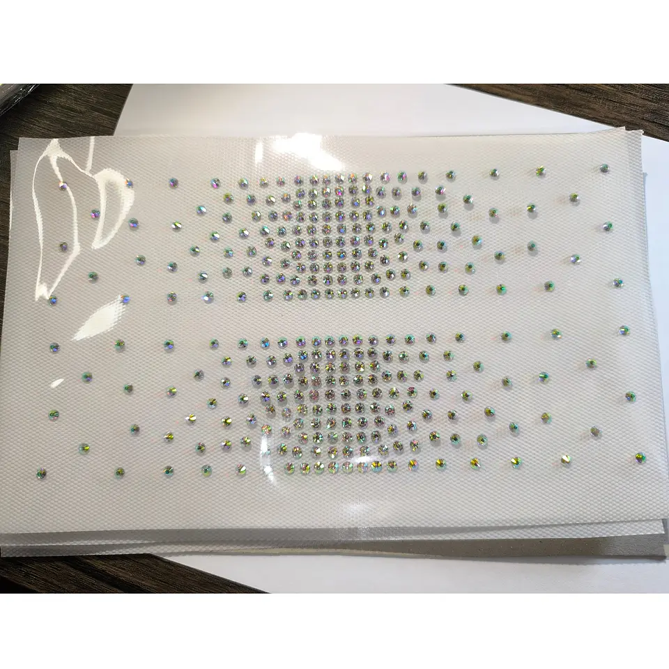 Lámina de Strass Hotfix Pretina Efecto Degradado ss16 4